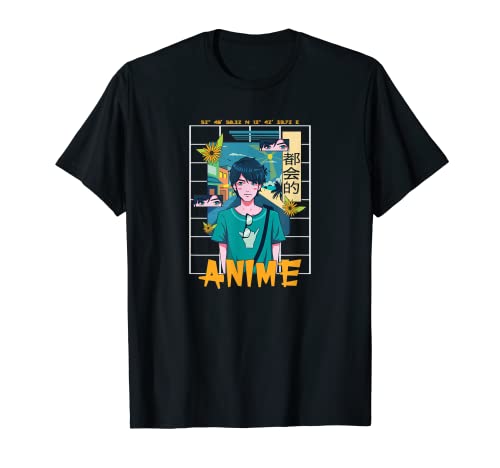 Urban Anime Boy Comic Manga Asien Japan T-Shirt