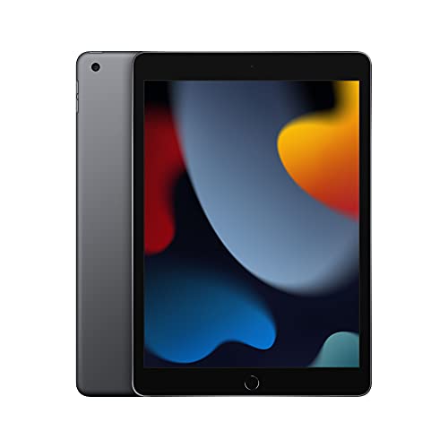 2021 Apple iPad (10,2', Wi-Fi, 64 GB) - Space Grau (9. Generation)