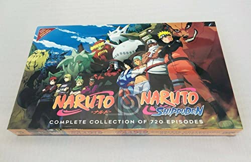 Naruto Shippuden Complete Series 1 - 720 End ENGLISH DUBBED Box Set All Region