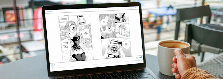 tolino app fixed layout comic manga 